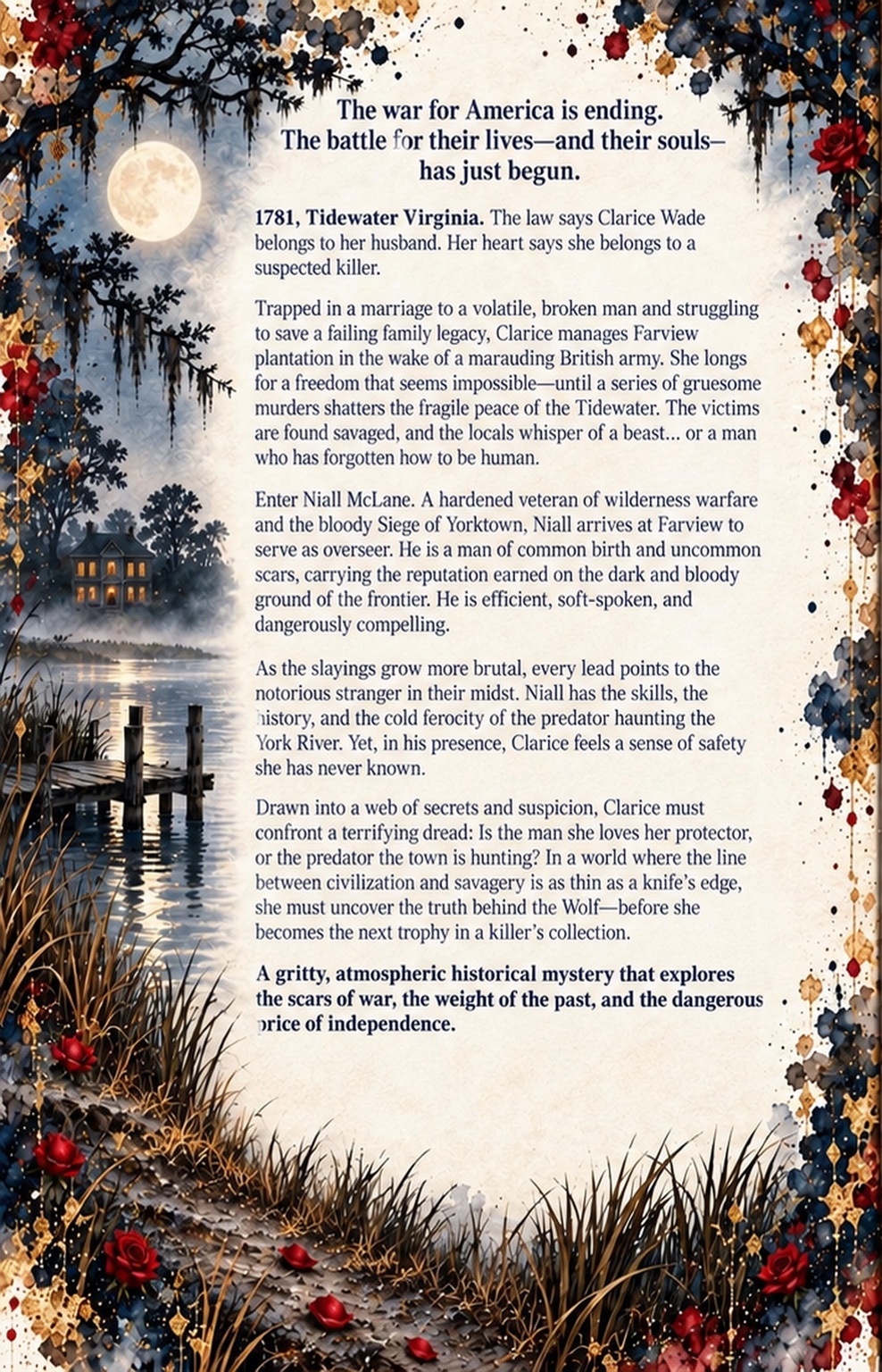 Back cover of A Devil of a Time with its complete description